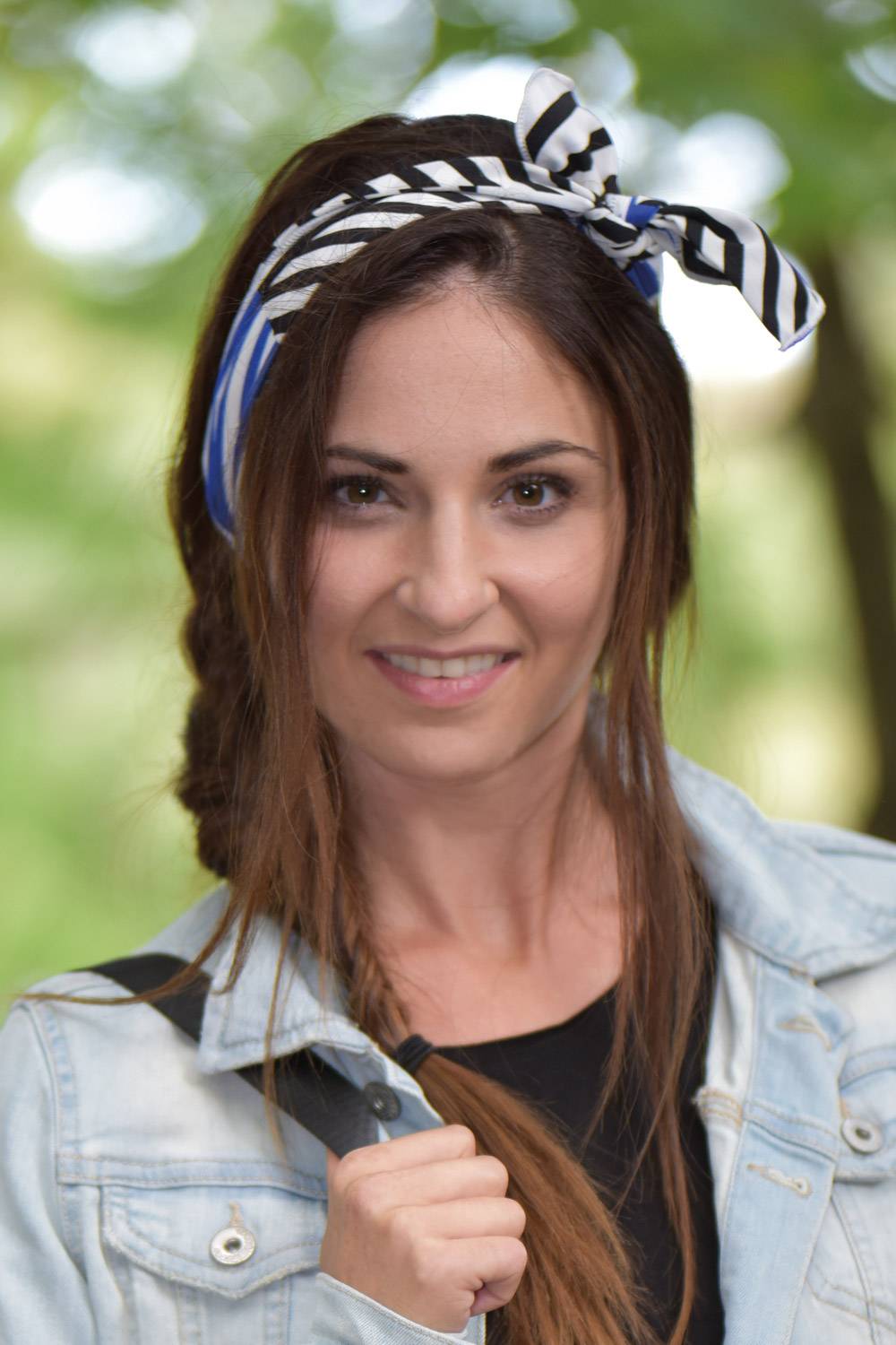 Stylebreaker Multifunktionstuch mit Streifen Muster Bis zu 55% Rabatt