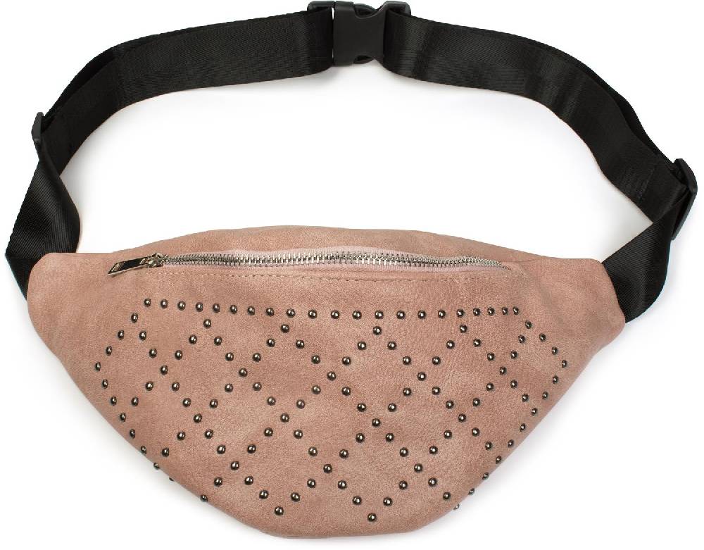 Stylebreaker Bauchtasche Kugelnieten Raute, Gürteltasche Fabrikladen