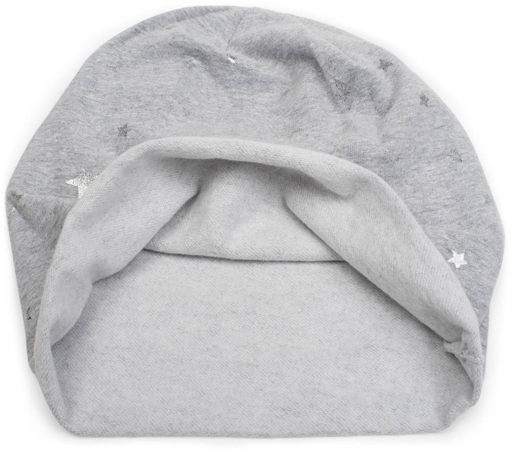 Stylebreaker Beanie Mütze mit Metallic Sterne im Angebot
