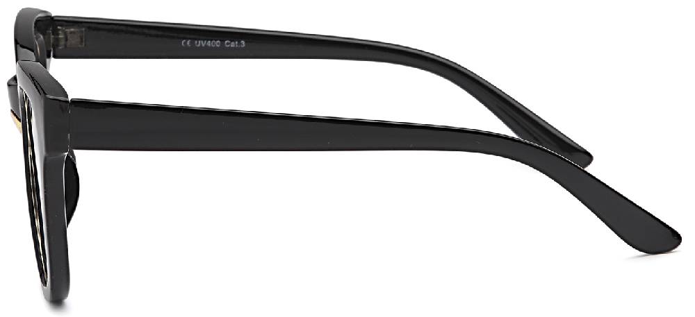 Stylebreaker Nerd Sonnenbrille mit Kunststoff Metall Rahmen Kostenloser Versand