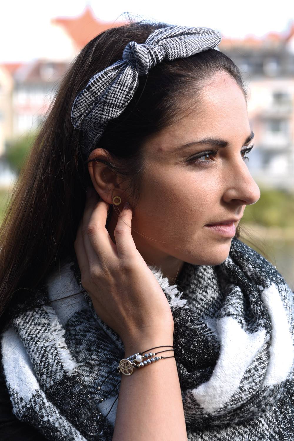 Stylebreaker Armband mit Lebensbaum, Perlen und Bändern Rabatt