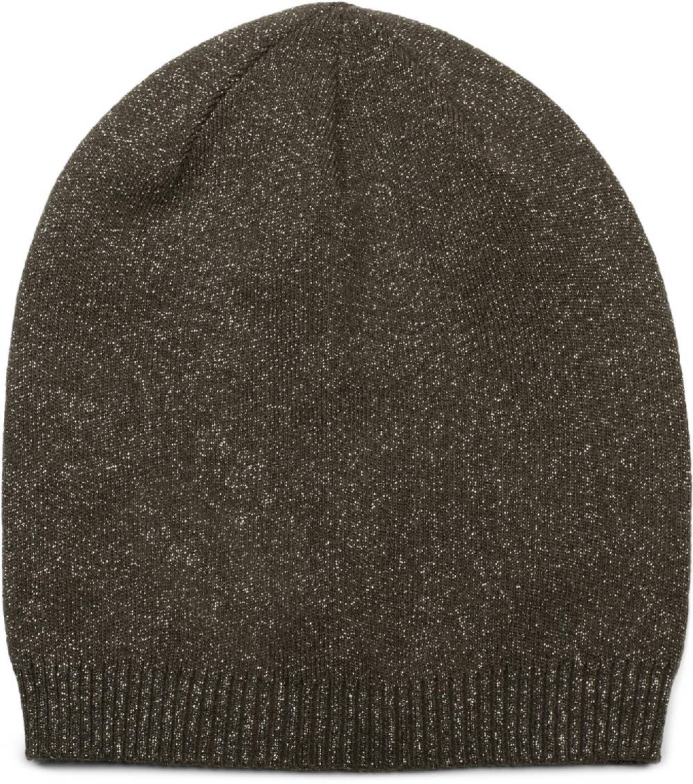 Stylebreaker Feinstrick Beanie Mütze mit Glitzerfaden Weihnachtsangebot