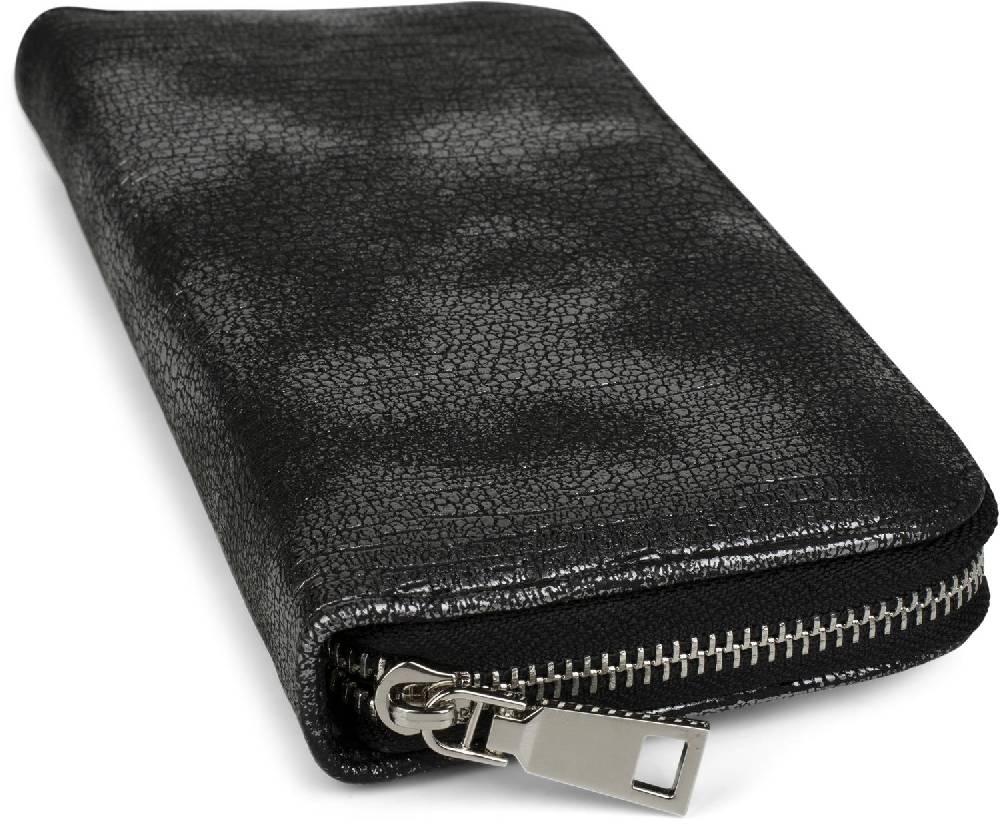 Stylebreaker Geldbörse genarbt Antik Metallic VIP-Rabatte