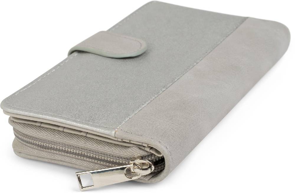 Stylebreaker Geldbörse im 2-Tone Metallic Look Letzter Tag