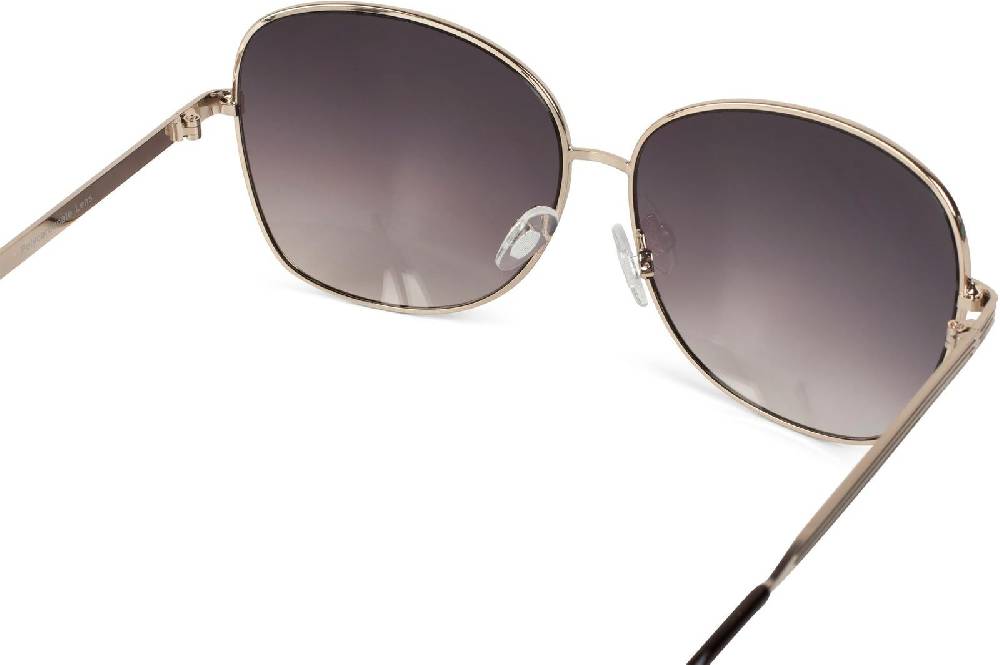 Stylebreaker Sonnenbrille mit Ovalen Gläsern & Metallgestell Outlet