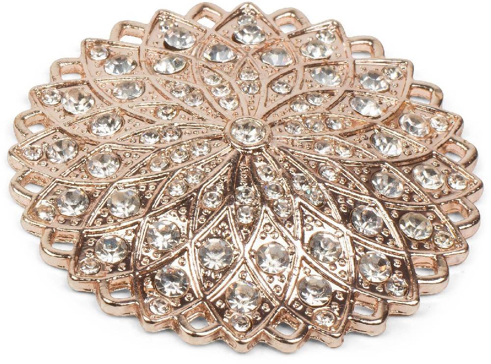 Stylebreaker Magnet Brosche mit Strass Rabatt