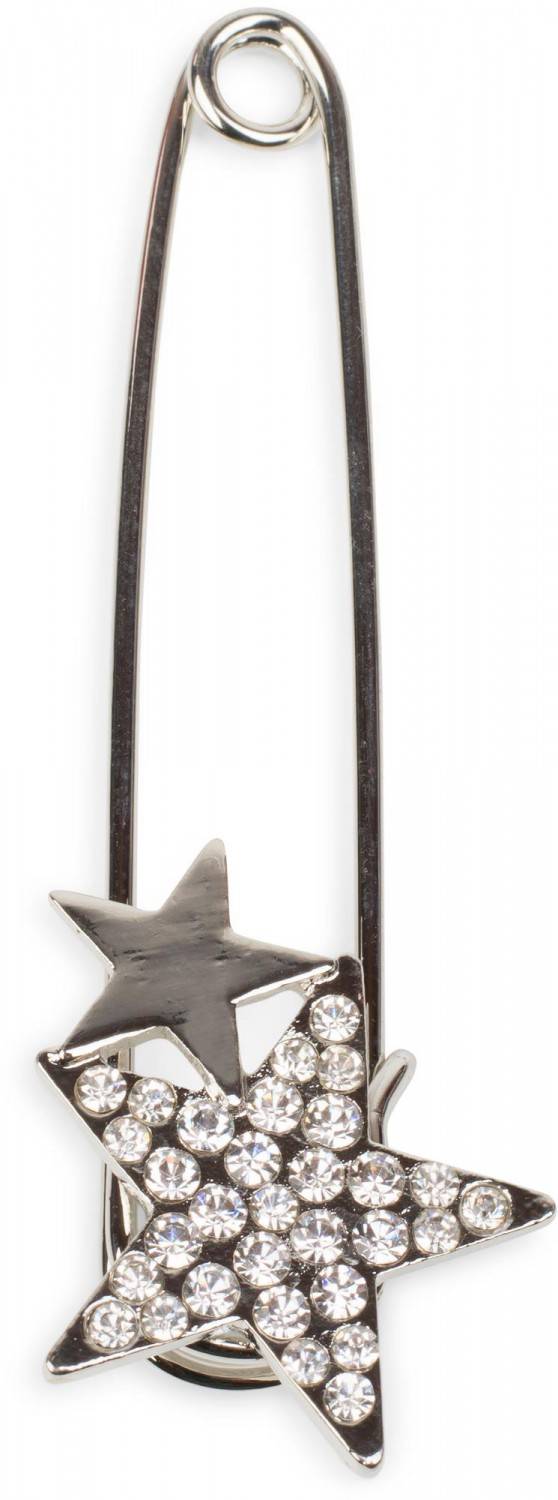 Stylebreaker Schmucknadel mit Strass Stern Lagerräumung