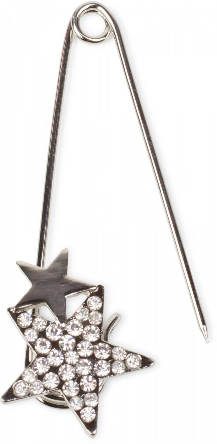 Stylebreaker Schmucknadel mit Strass Stern Lagerräumung