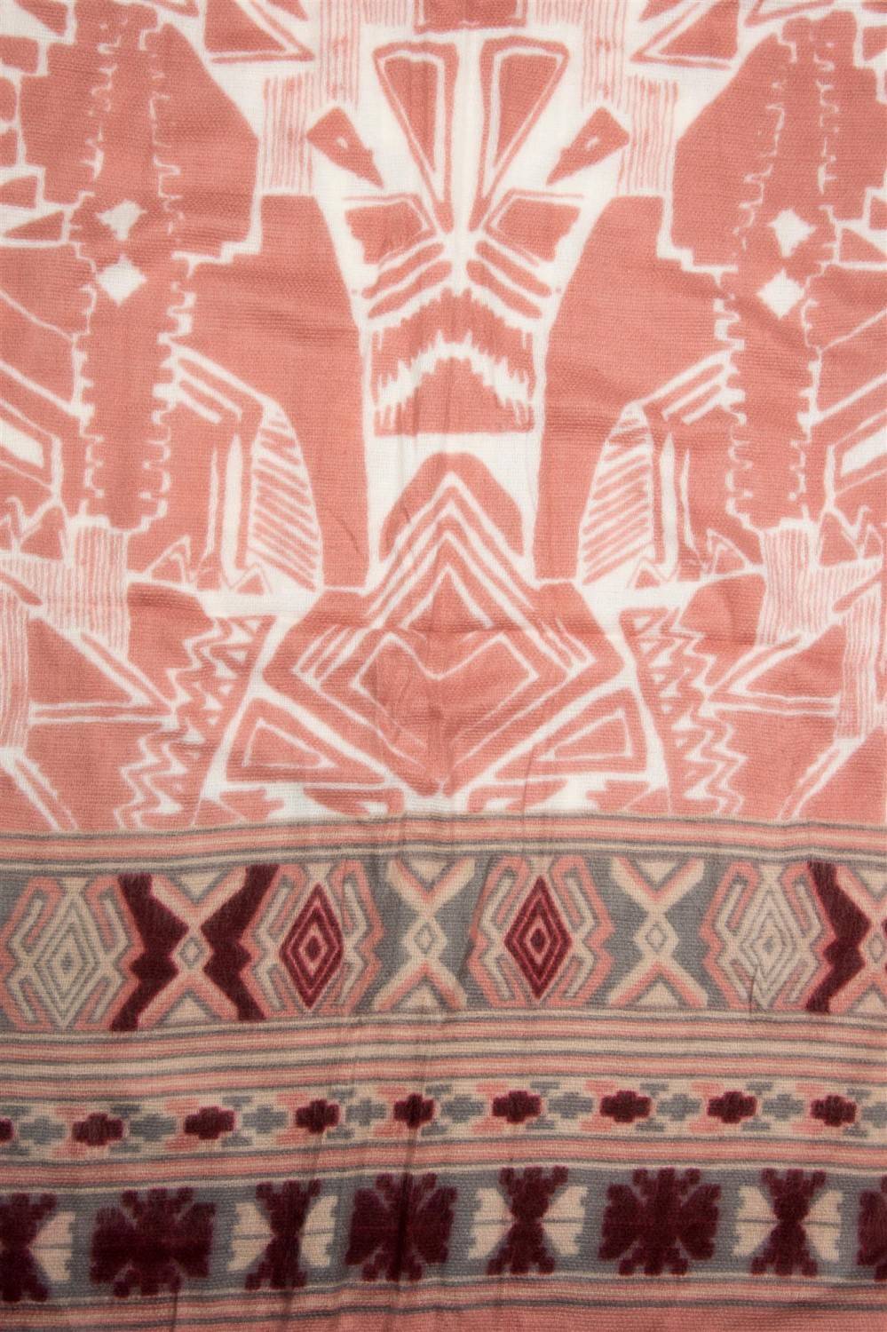 Stylebreaker Breiter Schal mit Azteken Ethno Muster Neueste Mode
