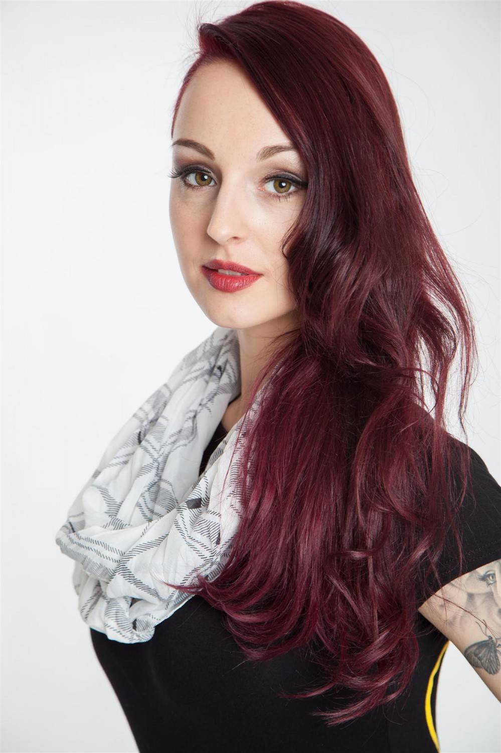 Stylebreaker Seidiger Loop mit Karomuster Riesige Rabatte