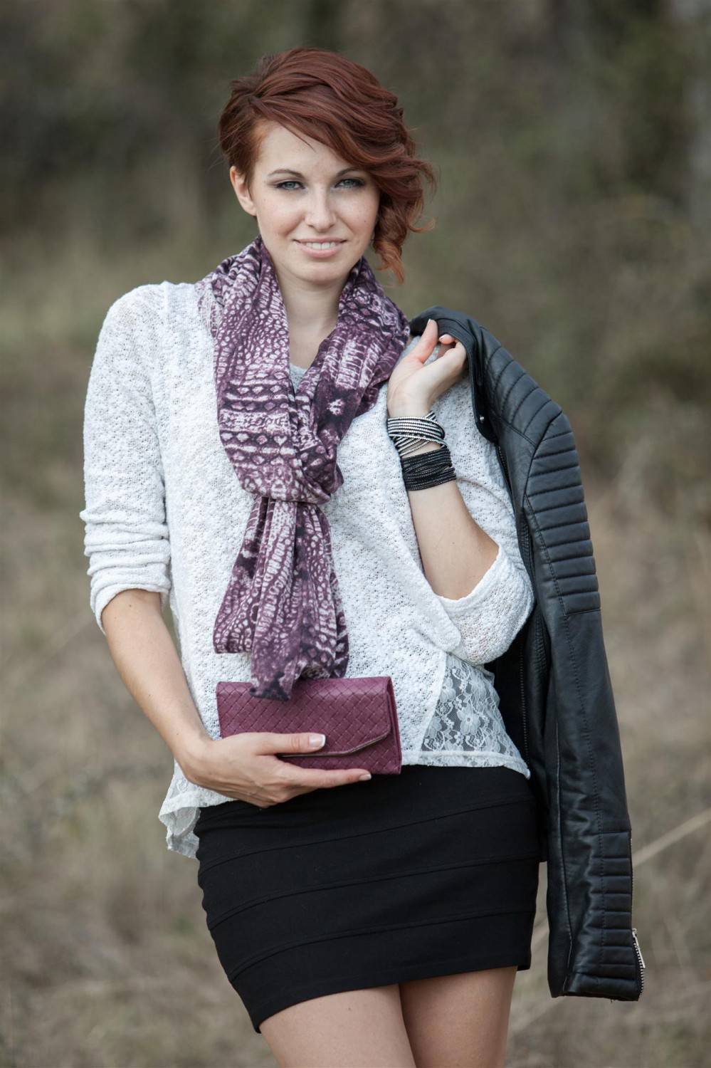 Stylebreaker Cardigan Weste / Schal mit Animal Print Clearance-Verkauf