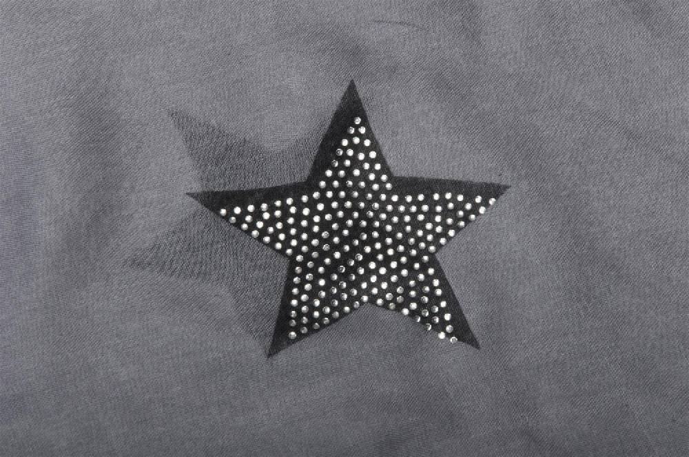 Stylebreaker Loop mit Sternen und Strass Applikation Fabrikladen