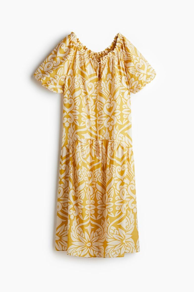 H&M Kleid mit Kordelzugdetail Letzte 3 Tage
