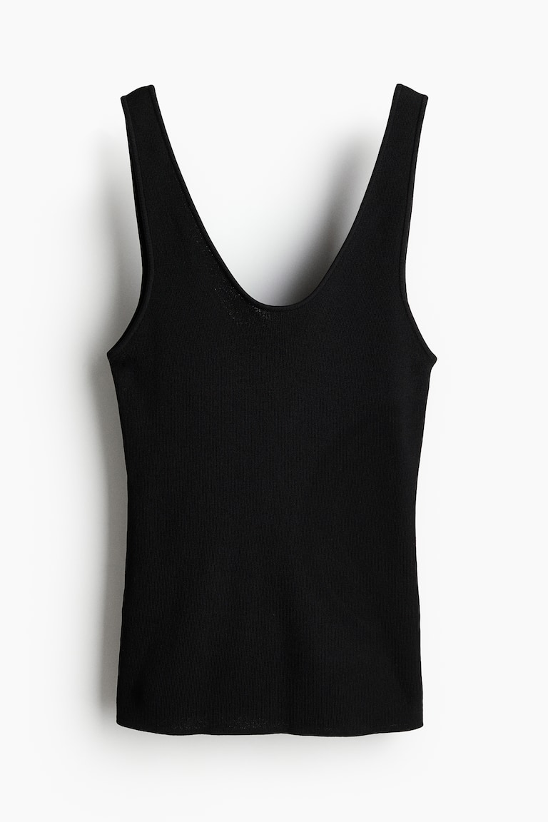 H&M Gestricktes Tanktop Bis zu 60% Rabatt
