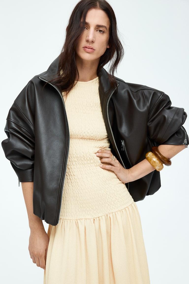 H&M Gesmoktes Jerseykleid Clearance-Verkauf