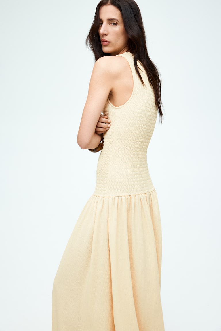 H&M Gesmoktes Jerseykleid Clearance-Verkauf