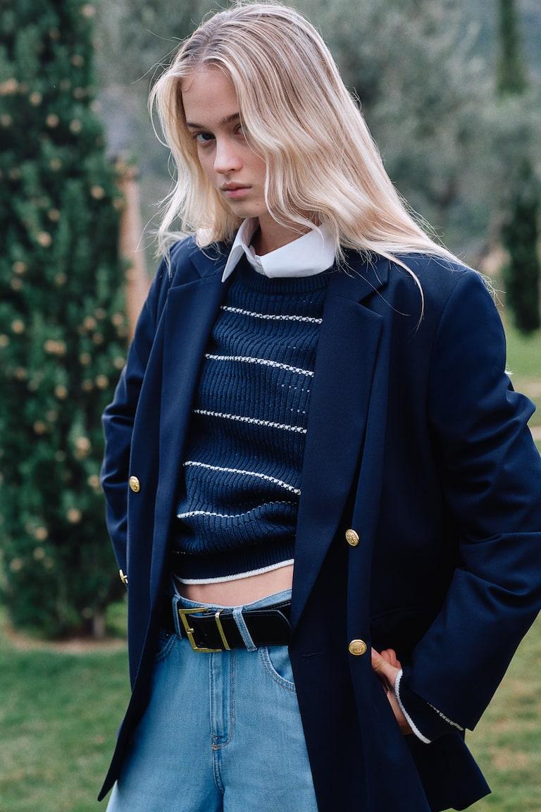 H&M Baggy Wide Low Jeans Neueste Mode
