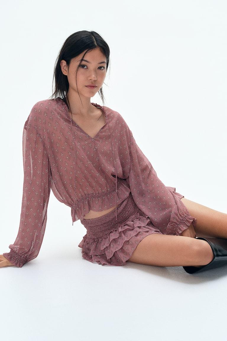 H&M Minirock mit Stufen Kauf eins, bekomm eins gratis