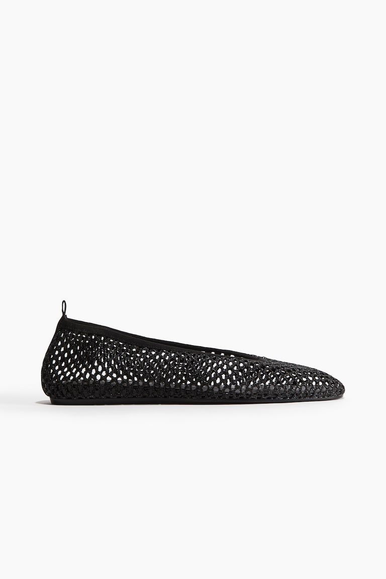 H&M Geflochtene Ballerinas Riesige Rabatte
