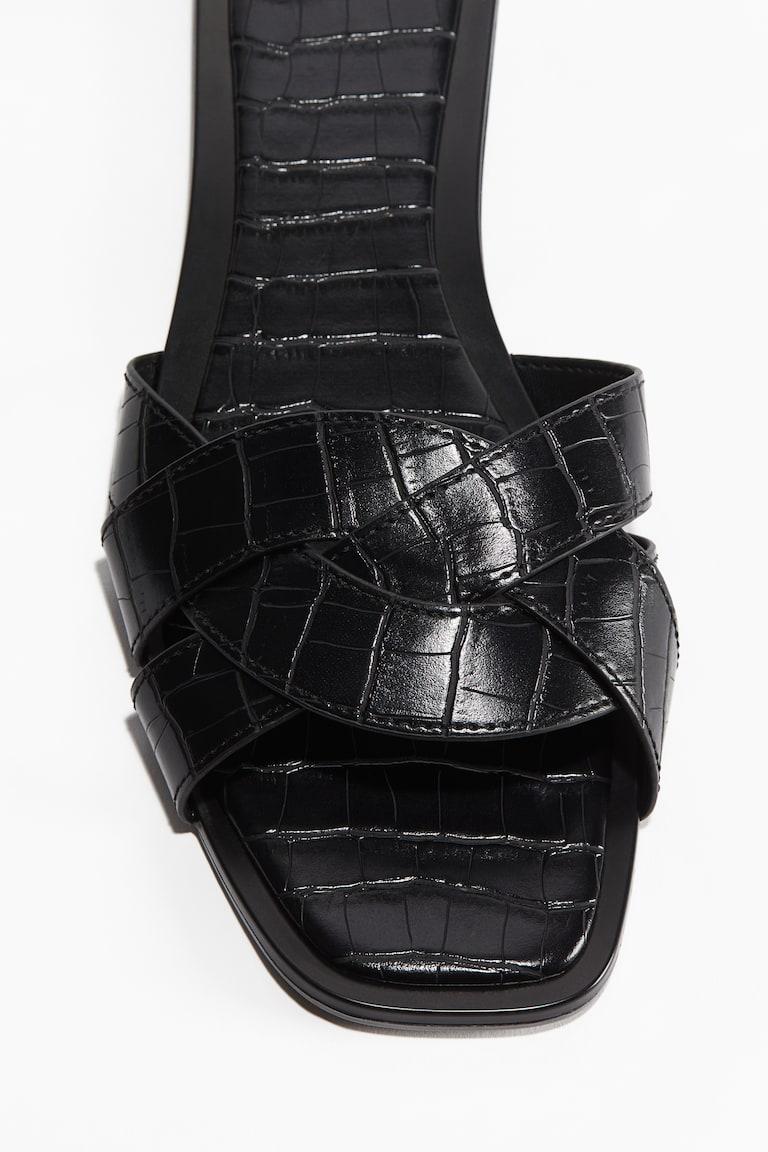 H&M Sandalen mit Flechtriemen Kostenloser Versand