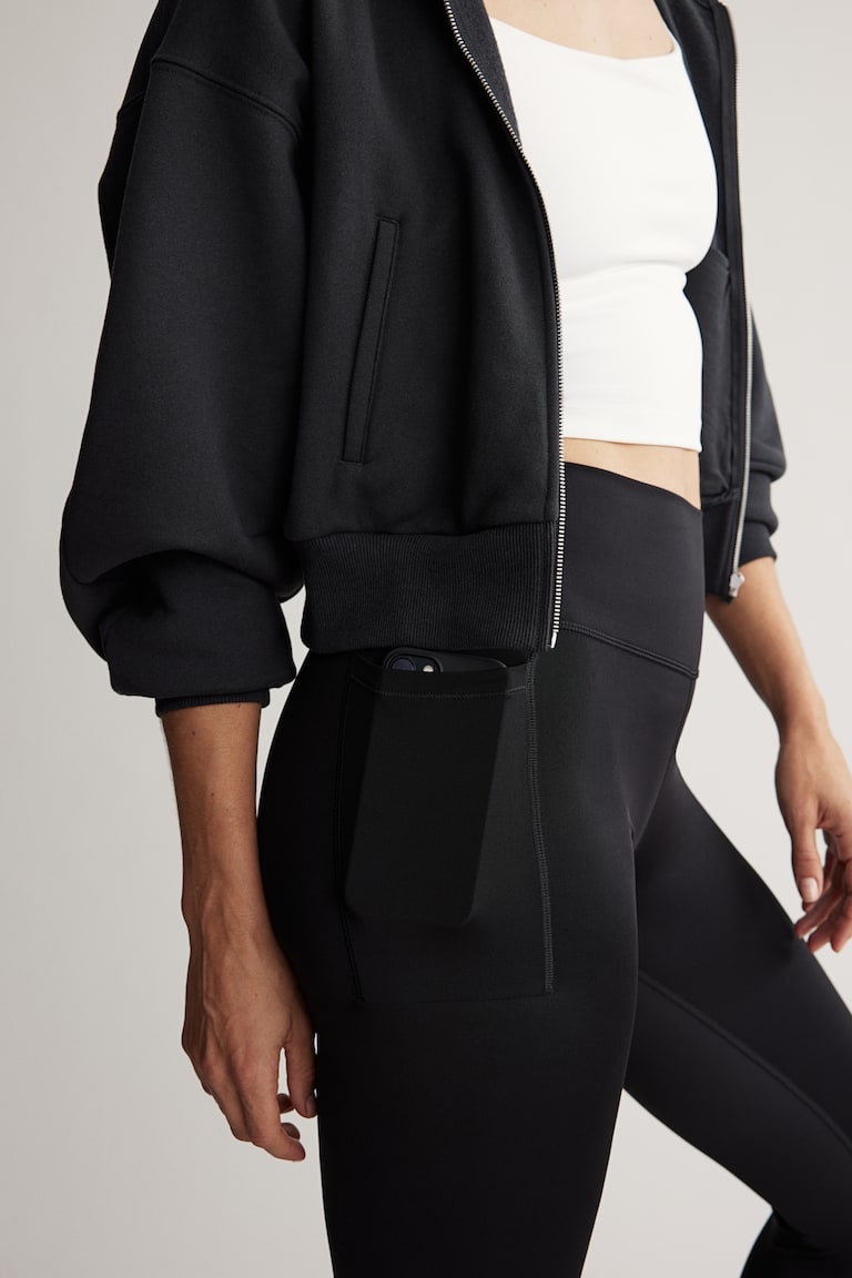 H&M Sportleggings mit DryMove™ und Beintaschen Begrenzte Freigabe