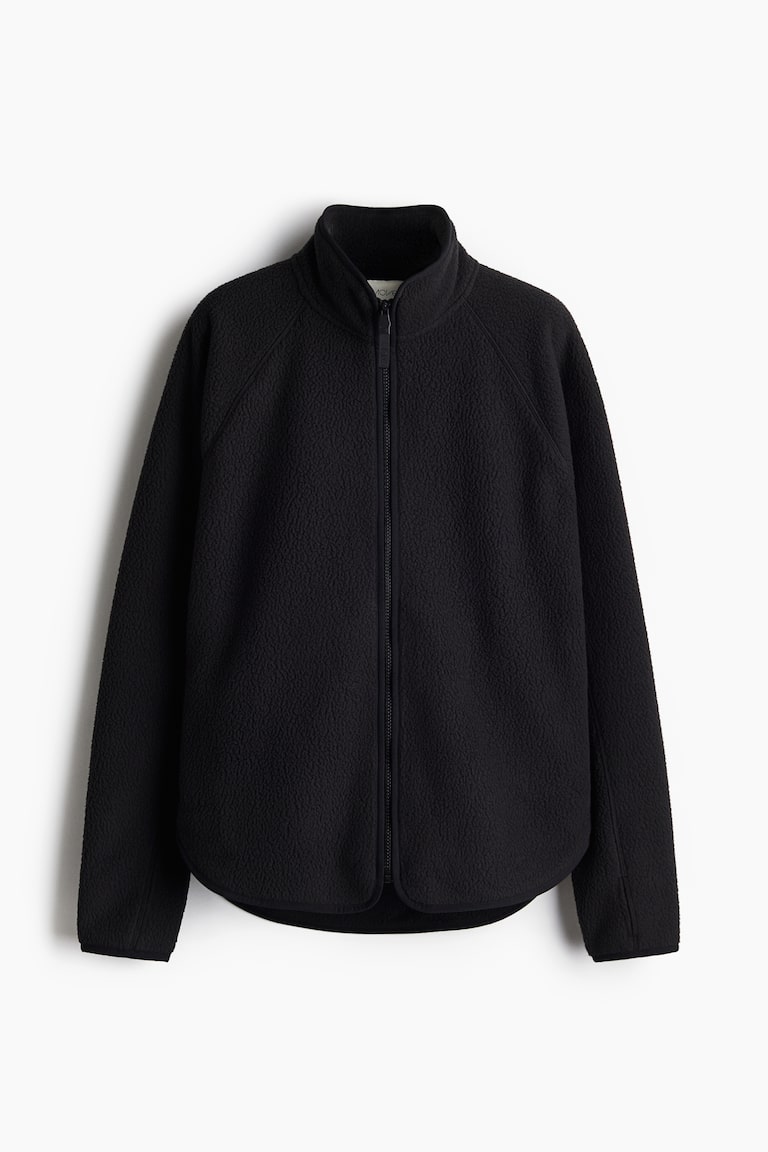 H&M Sportjacke aus Teddyfleece Saisonschlussverkauf