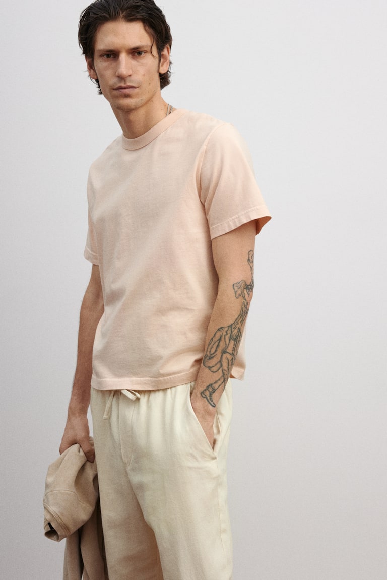 H&M Hose aus Leinen in Relaxed Fit Zeitlich begrenztes Angebot