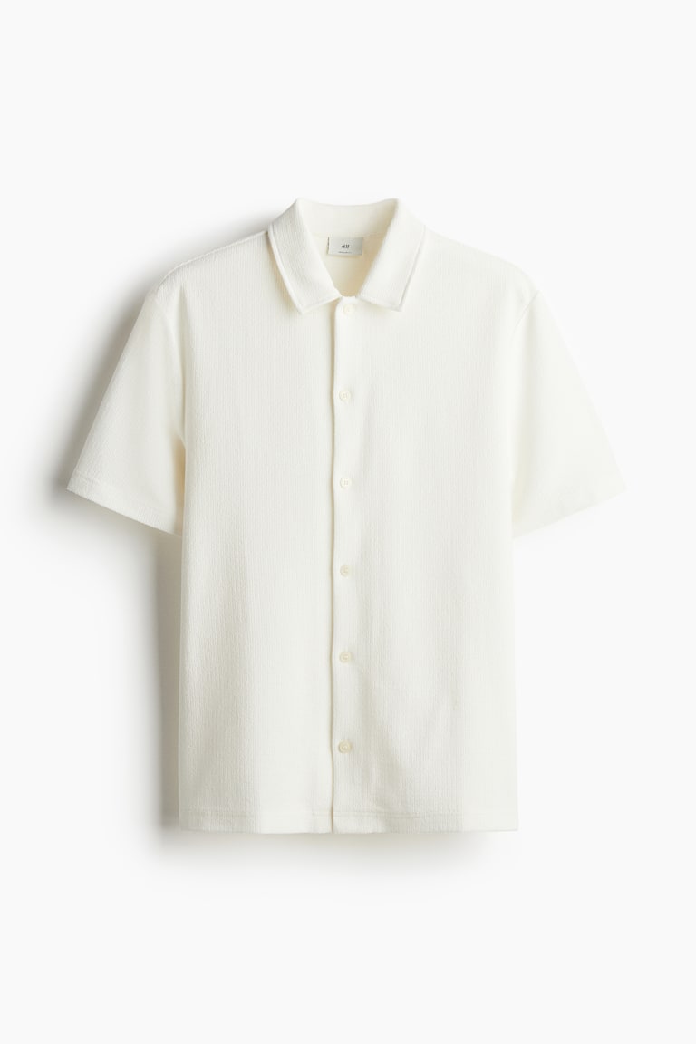 H&M Kurzarmhemd aus Jersey in Regular Fit Neuheiten