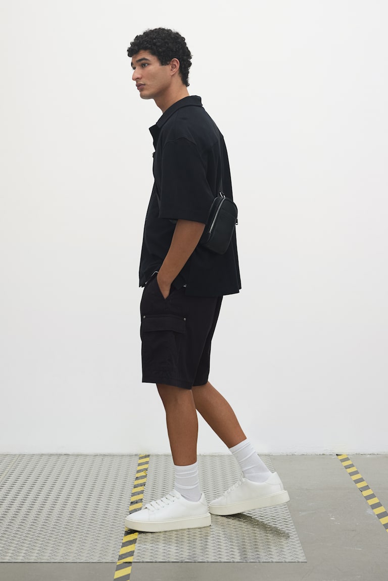 H&M Cargoshorts in Relaxed Fit Black Friday Preise