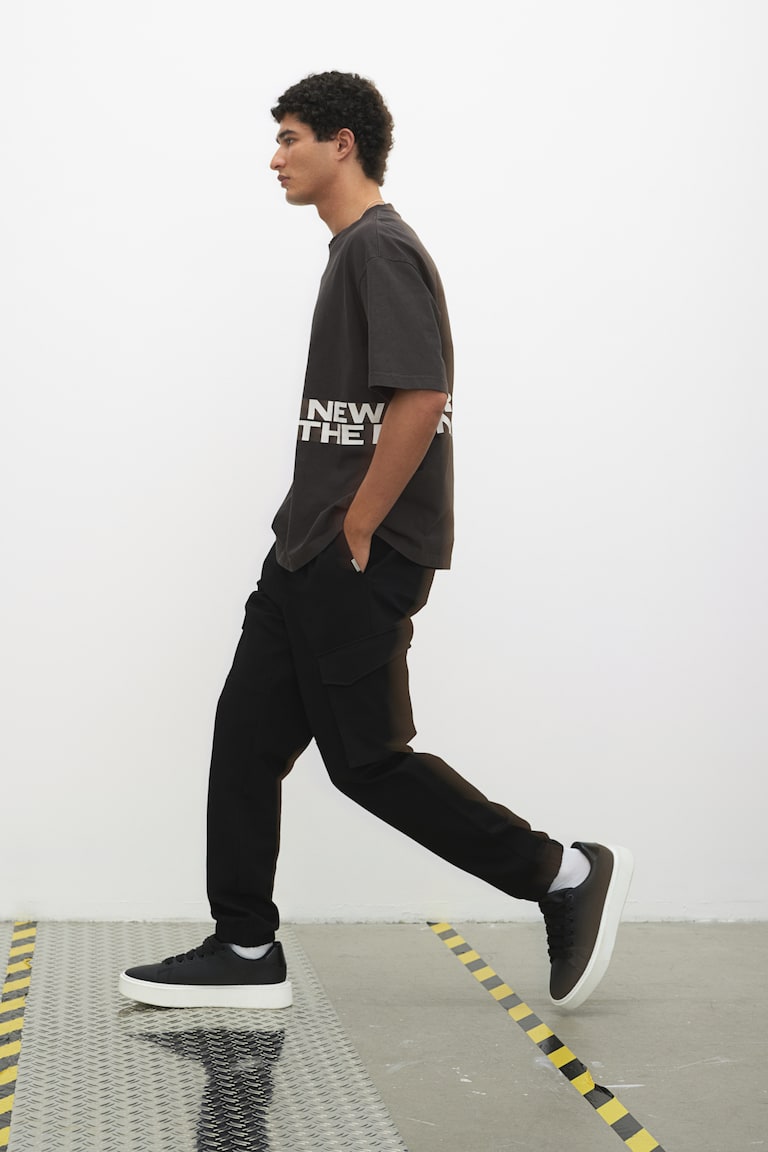 H&M Ausgewaschenes T-Shirt in Loose Fit Outlet