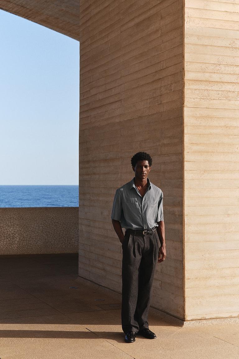 H&M Utility-Hemd in Regular Fit Rabatt