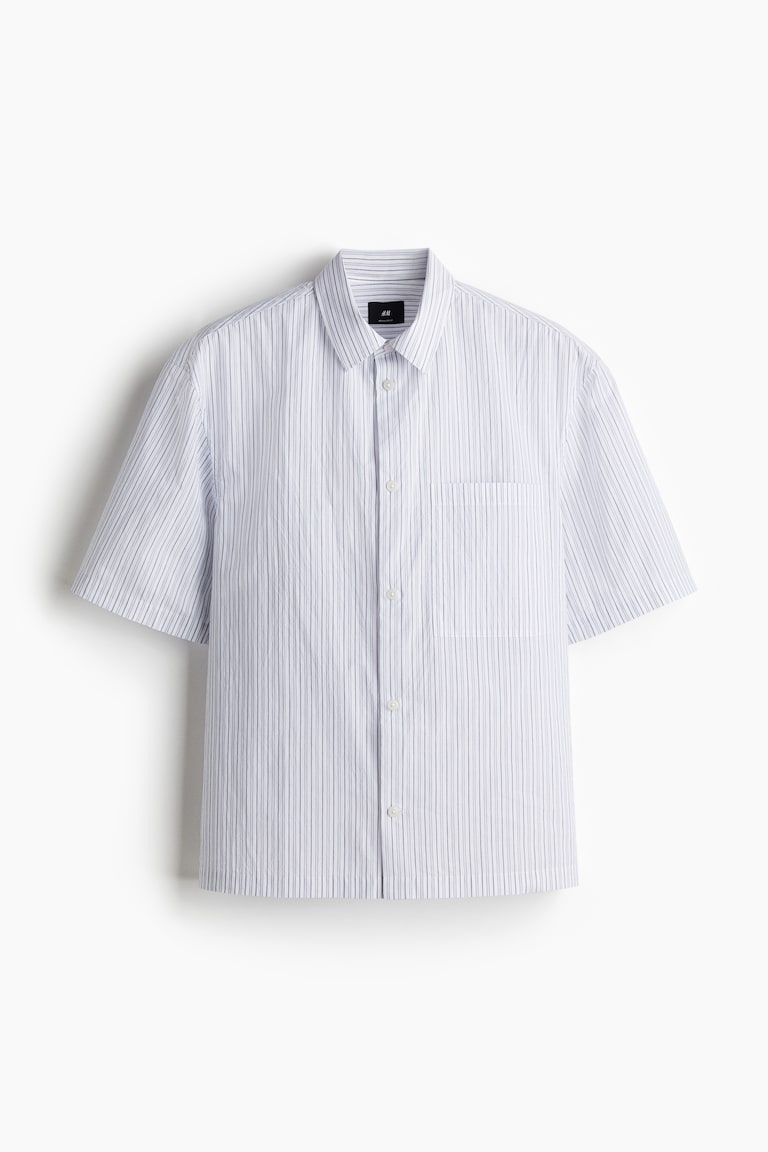 H&M Kurzarmhemd in Regular Fit Versandkostenfrei
