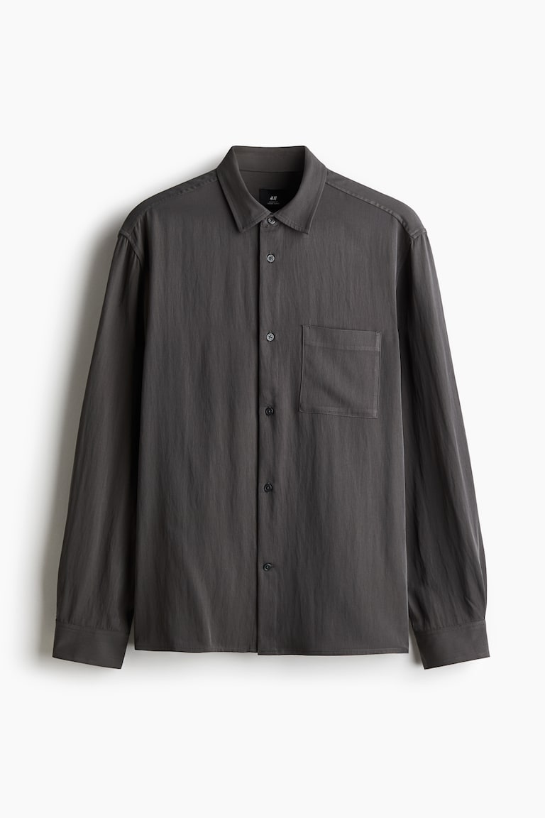 H&M Satinhemd in Loose Fit Valentinstagsangebot