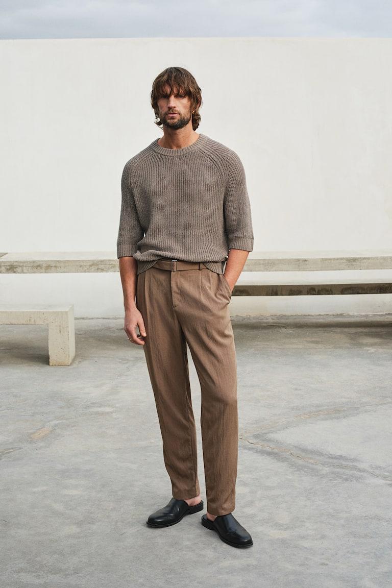 H&M Kurzarm-Pullover in Regular Fit Jubiläumsangebot
