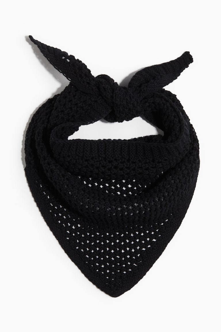 H&M Tuch in Pointellestrick Online Outlet