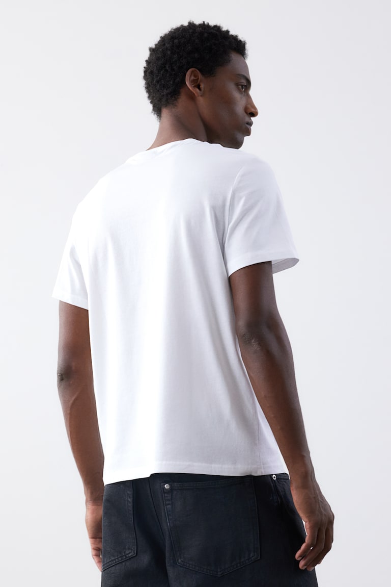 H&M T-Shirt in Regular Fit Große Rabatte