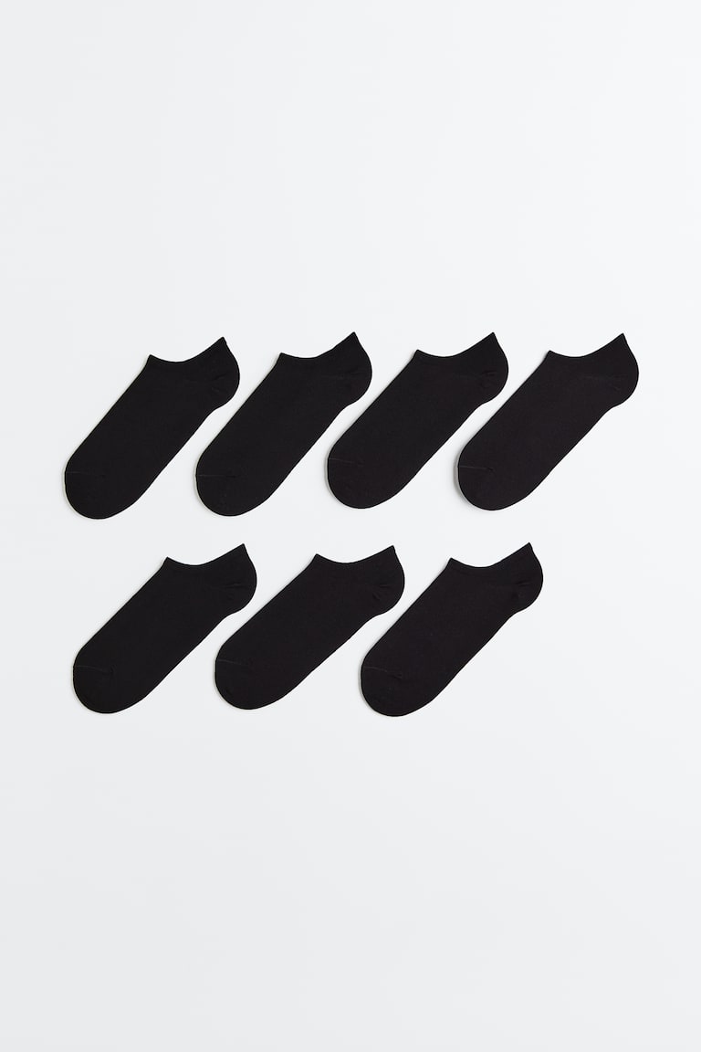 H&M 7er-Pack Sneakersocken Letzter Tag