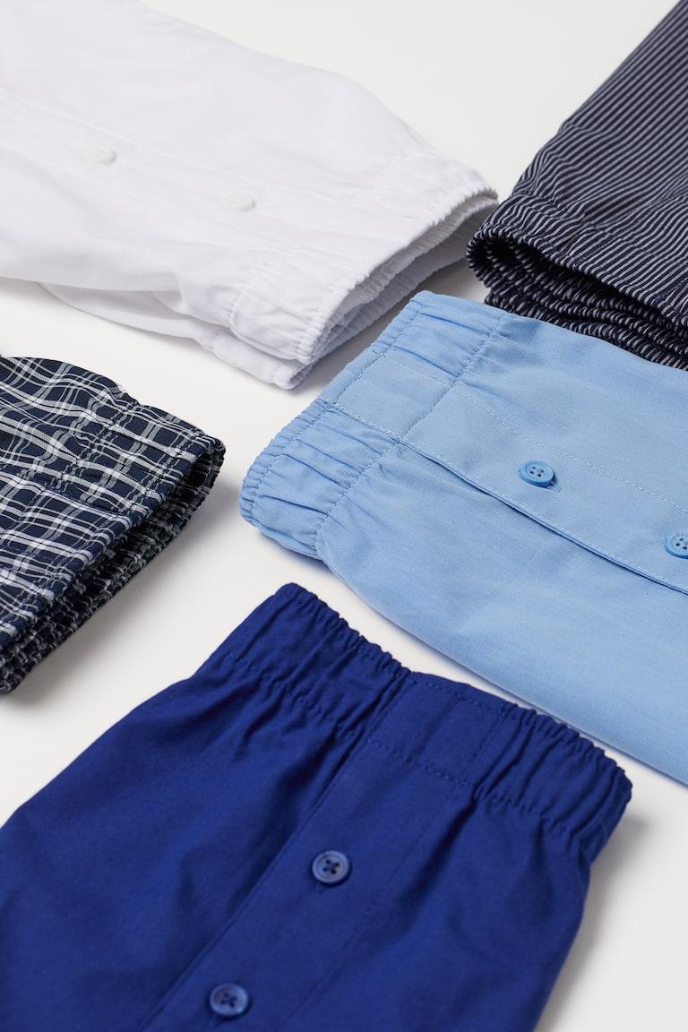 H&M 5er-Pack Boxershorts aus Baumwollstoff Riesige Rabatte