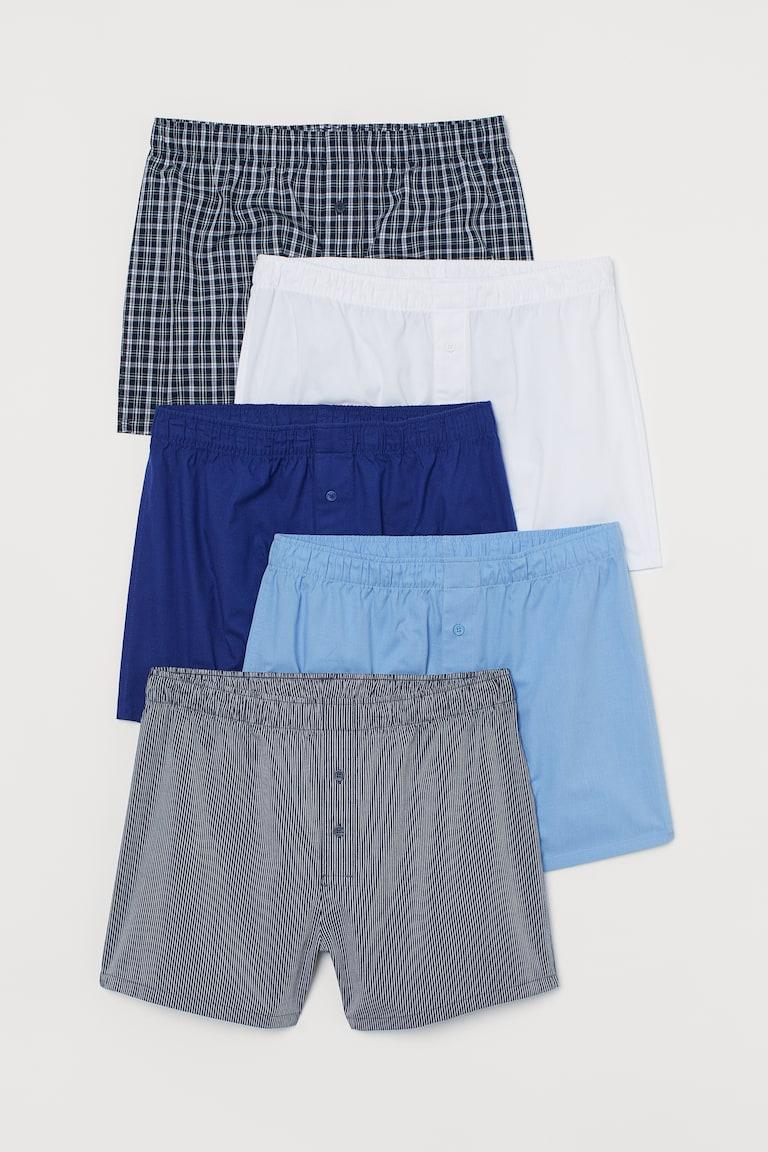 H&M 5er-Pack Boxershorts aus Baumwollstoff Clearance-Verkauf