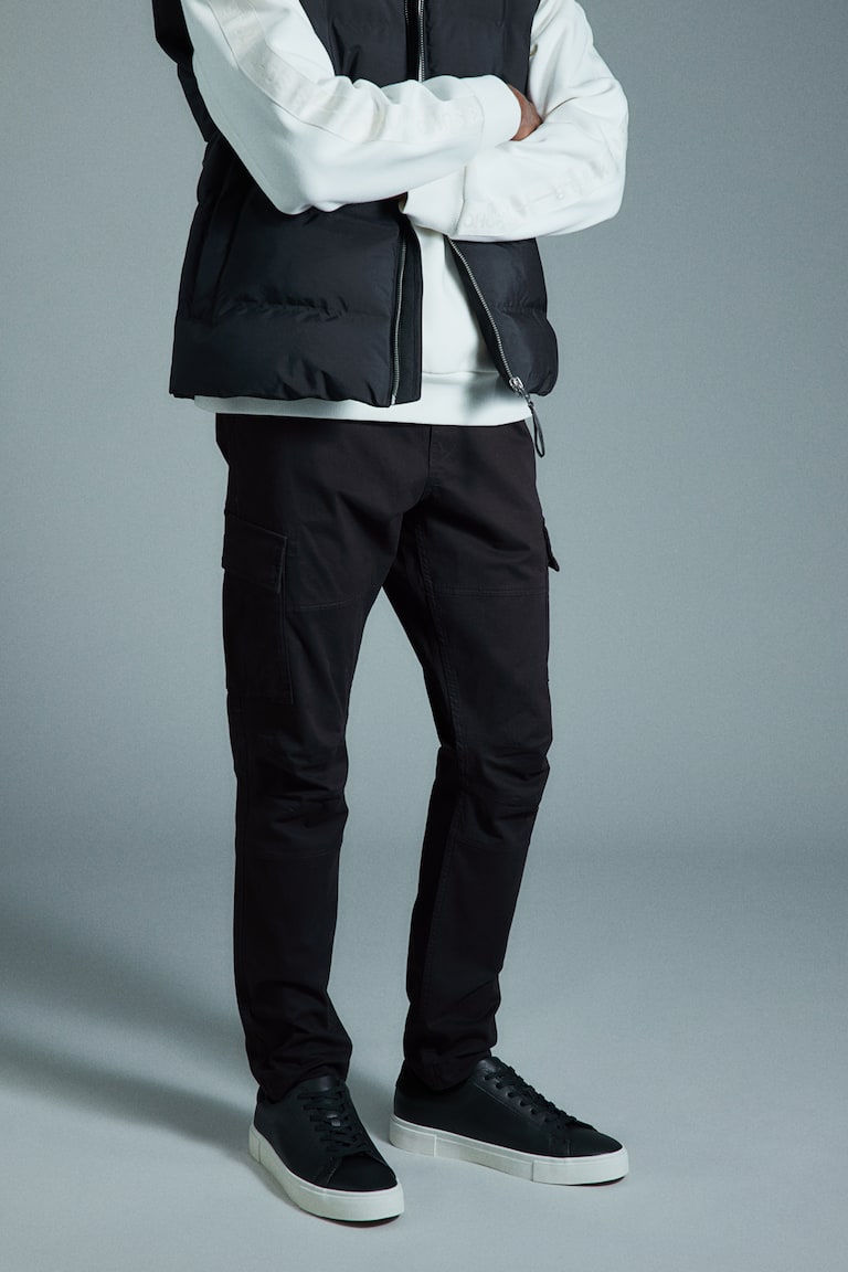 H&M Cargohose in Slim Fit Versandkostenfrei