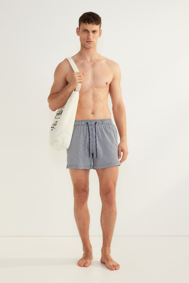 H&M Badeshorts aus Seersucker Cyber Monday