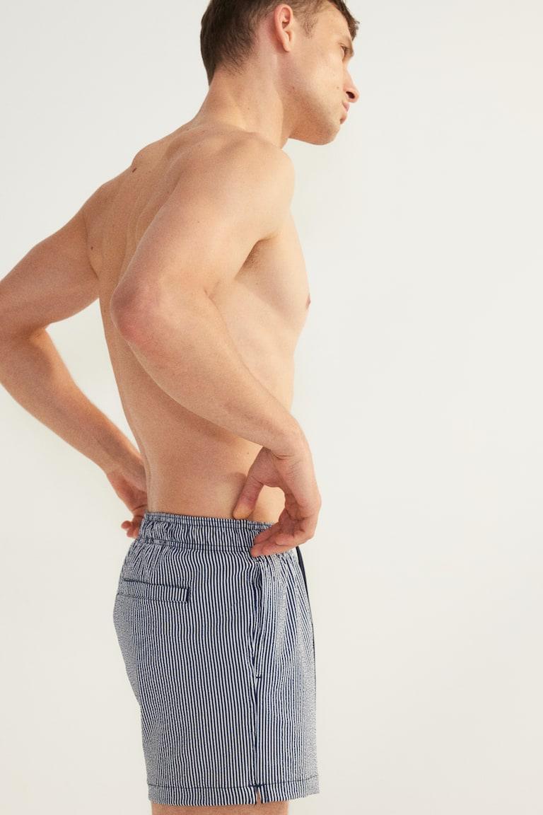 H&M Badeshorts aus Seersucker Cyber Monday