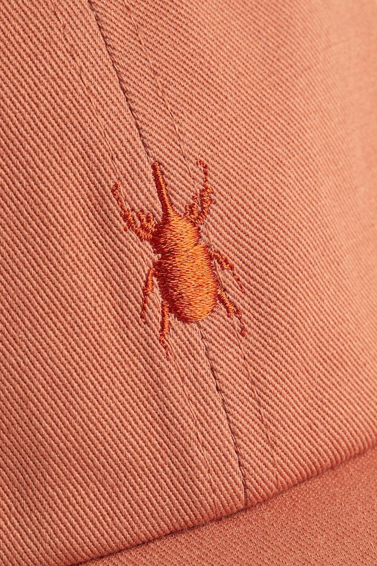 H&M Baumwollcap mit Stickerei Nur für heute