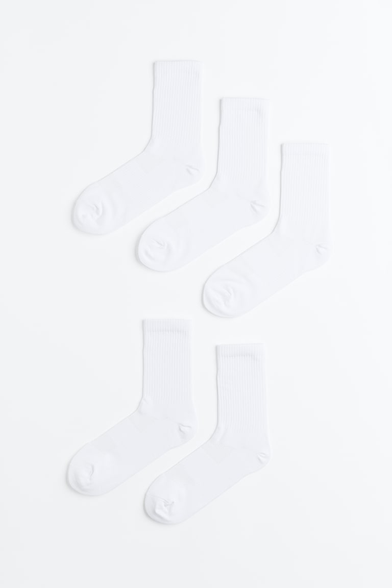 H&M 5er-Pack Sportsocken mit DryMove™ Kauf eins, bekomm eins gratis