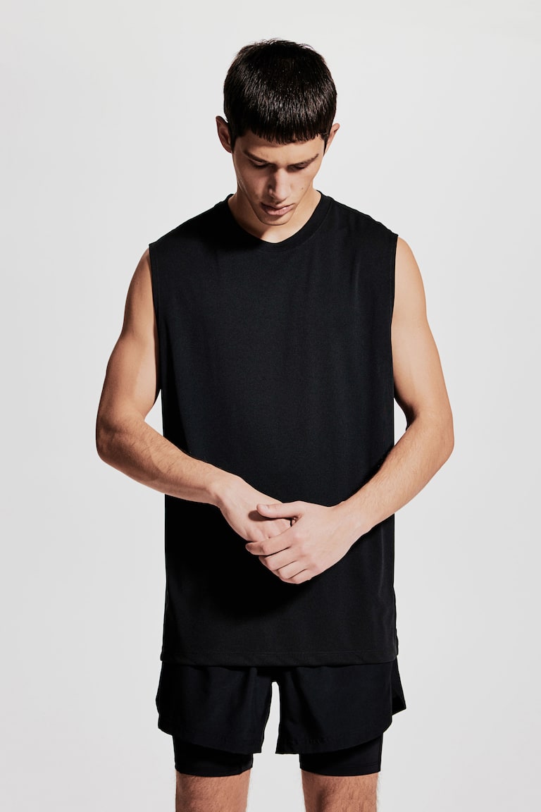 H&M Sport-Tanktop mit DryMove™ in Regular Fit Bis zu 55% Rabatt