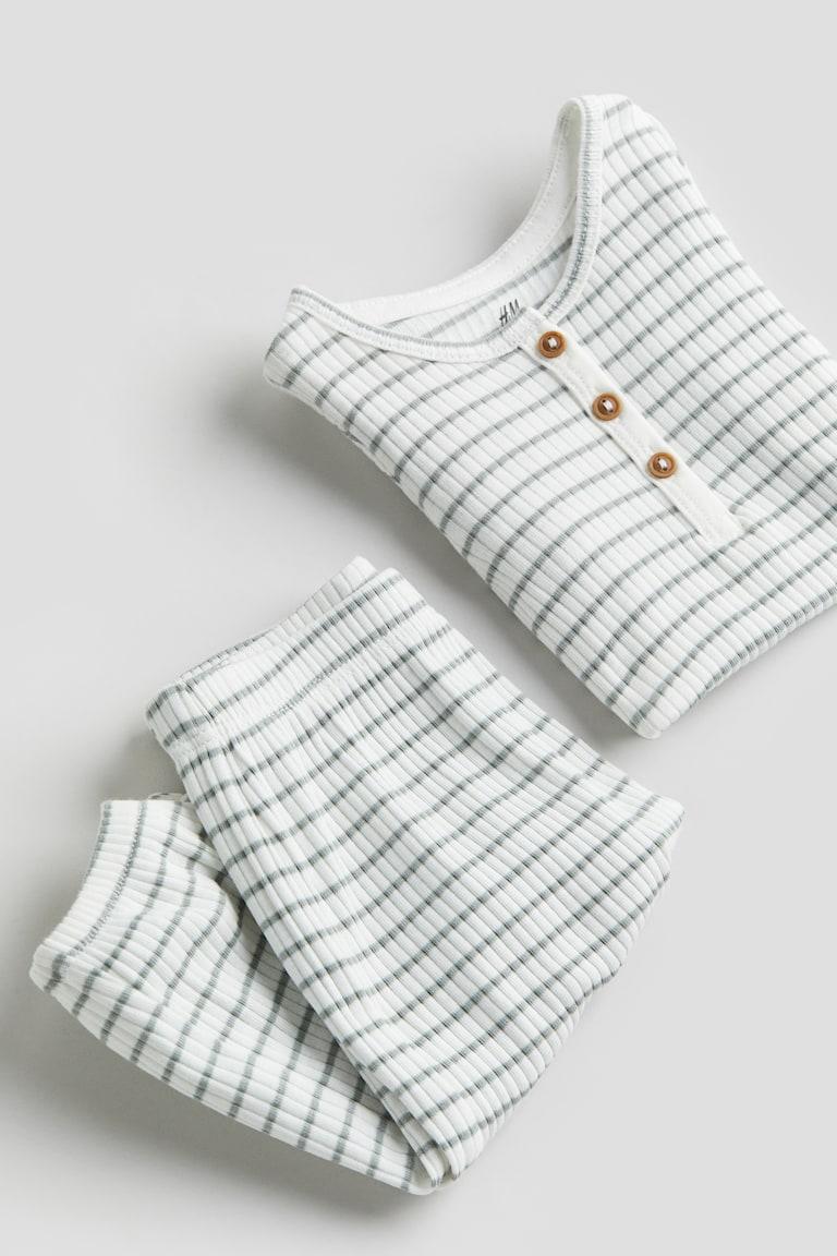 H&M 2-teiliges Set aus Baumwolljersey Auslauf