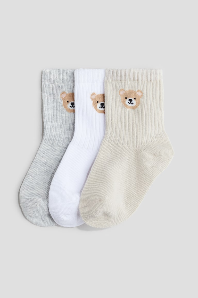 H&M 3er-Pack Socken Blitzverkäufe