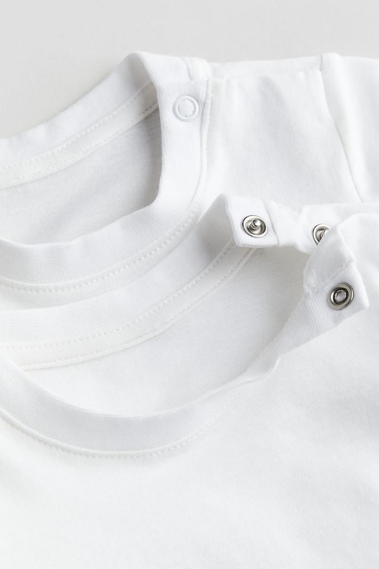 H&M 2er-Pack Baumwoll-T-Shirts Sonderangebot