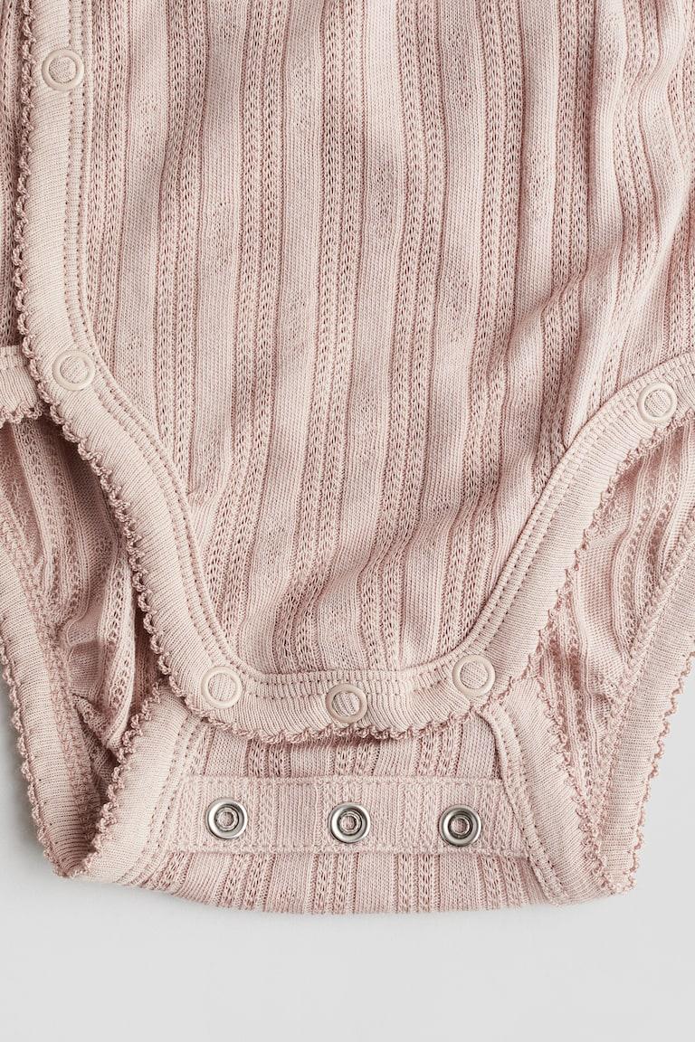 H&M Jerseybody mit Pointellemuster Kauf eins, bekomm eins gratis