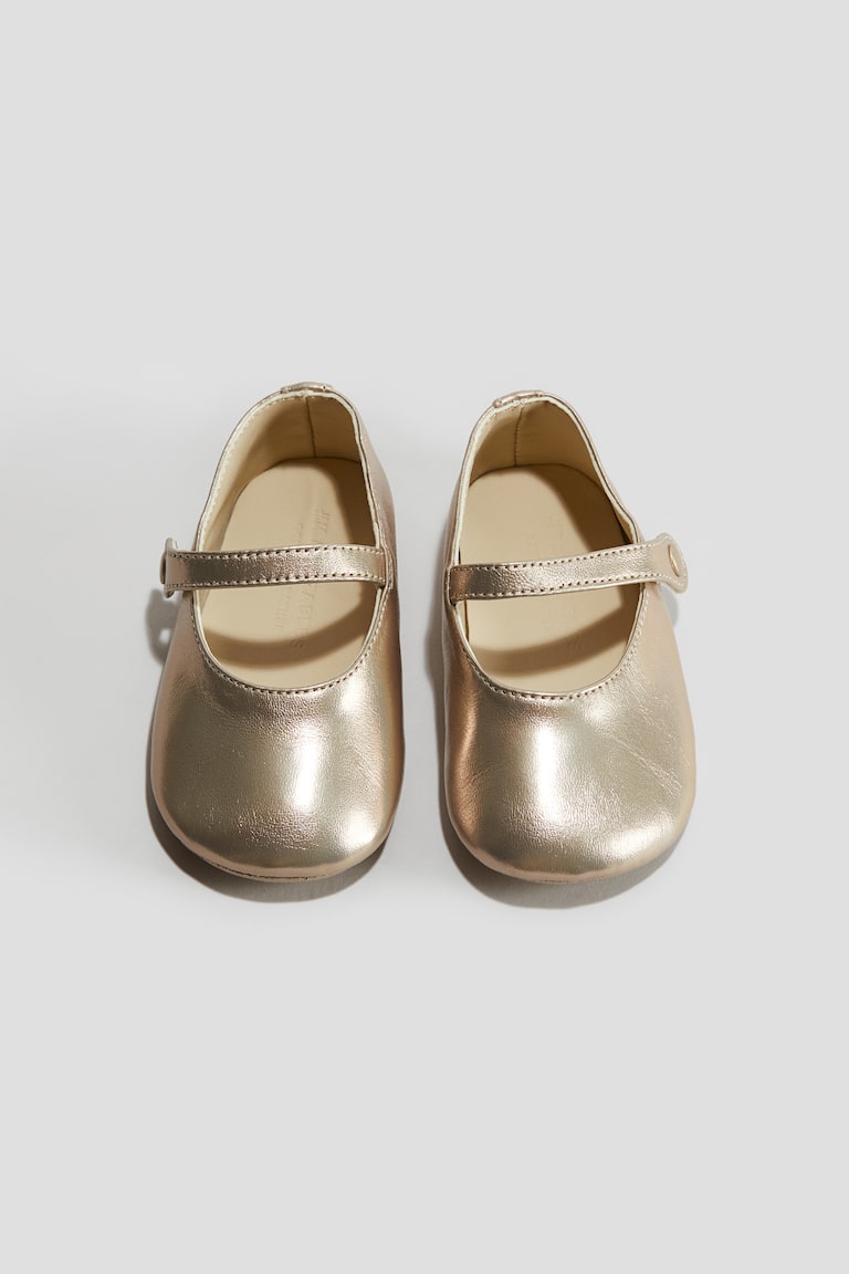 H&M Ballerinas aus Leder mit weicher Sohle Letzte 2 Tage